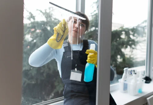 Nettoyage de vitres intérieures et extérieures à Mars